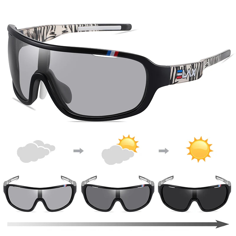 ELAX Polarized Photochromic UV400 Wander-Sonnenbrillen