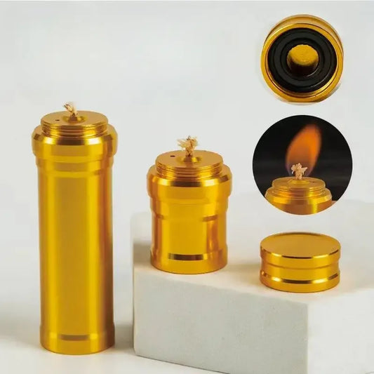 Aluminium Alkoholbrenner mit Docht für Outdoor Survival – clever-campen Camping & Outdoor Schweiz