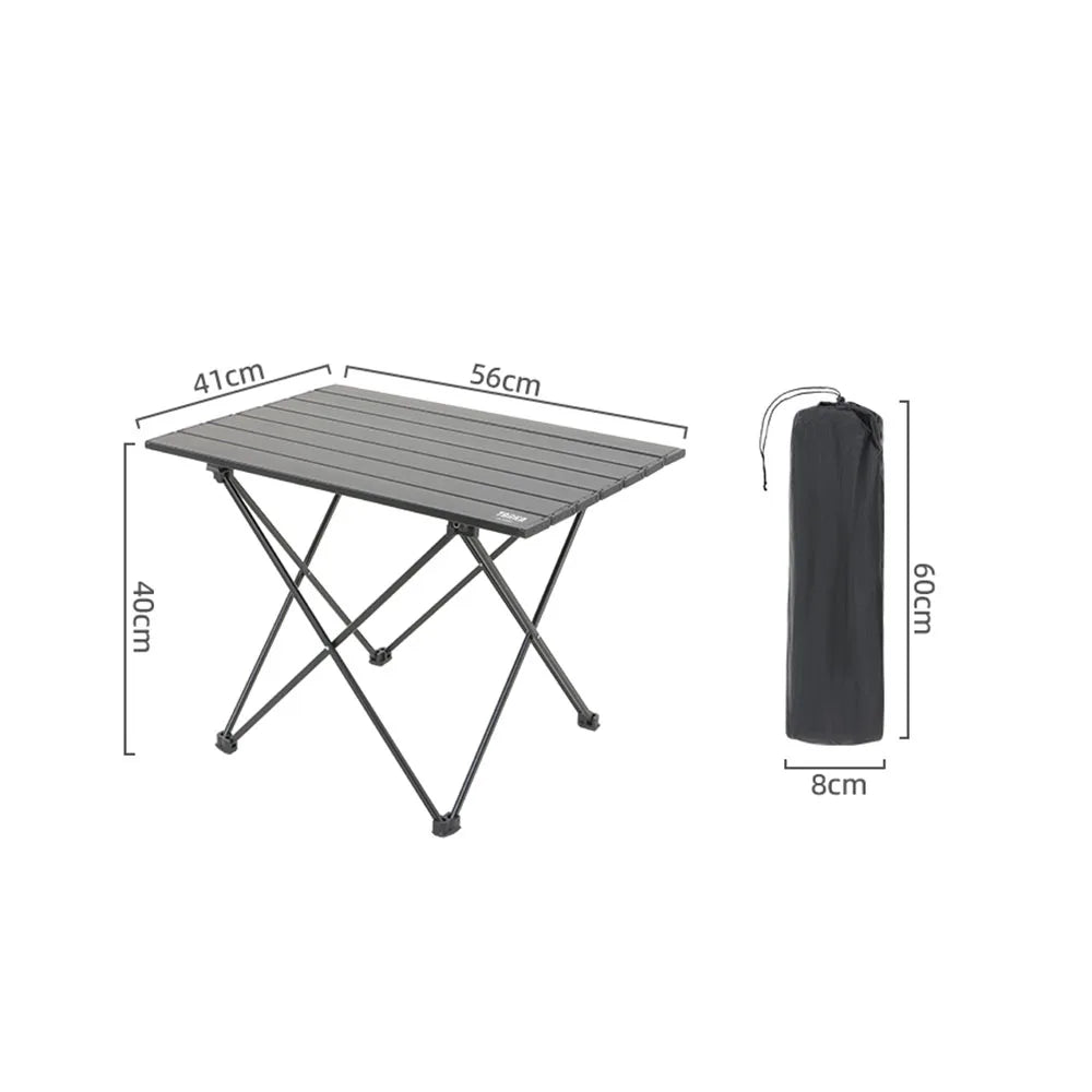 TARKA Ultraleichter Klapp-Camping Tisch aus Aluminium