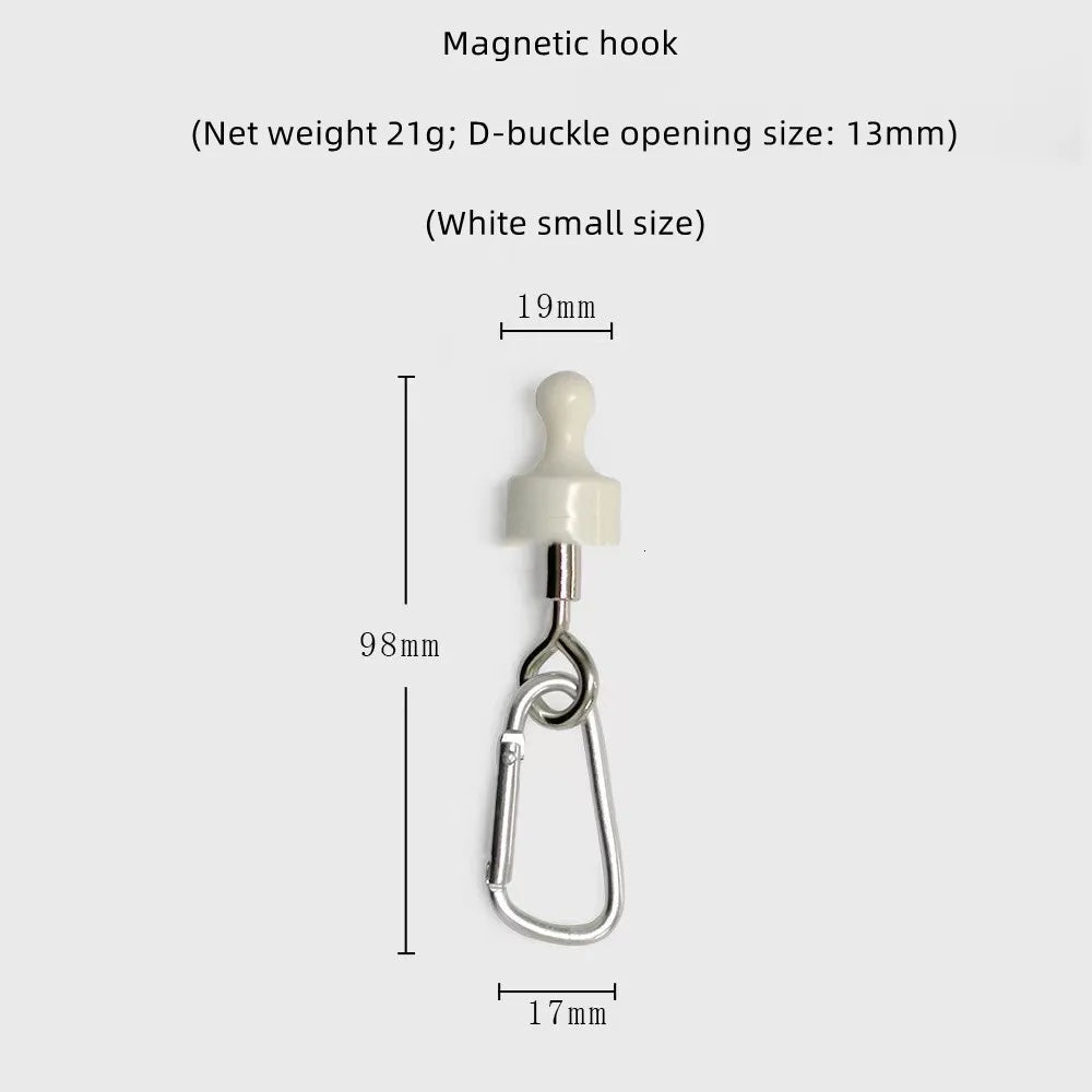 10er Set Zeltclips & Karabiner, windfeste Befestigungen