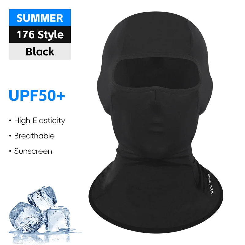 West Biking Balaclava mit UV-Schutz für Outdoor-Aktivitäten