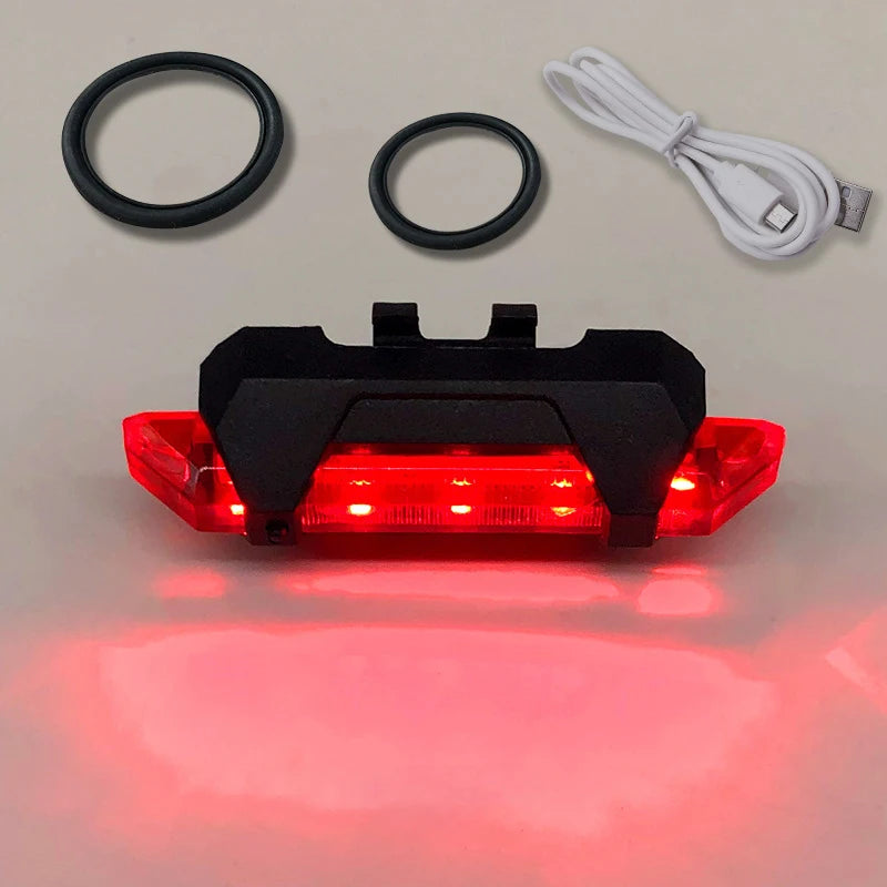 USB Velo Rücklicht Wasserdicht – Mountainbike & Rennvelo