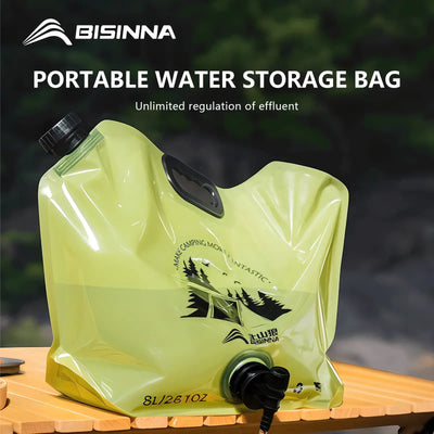 BISINNA 8L Tragbare Wasserlagerungstasche für Camping – clever-campen Camping & Outdoor Schweiz