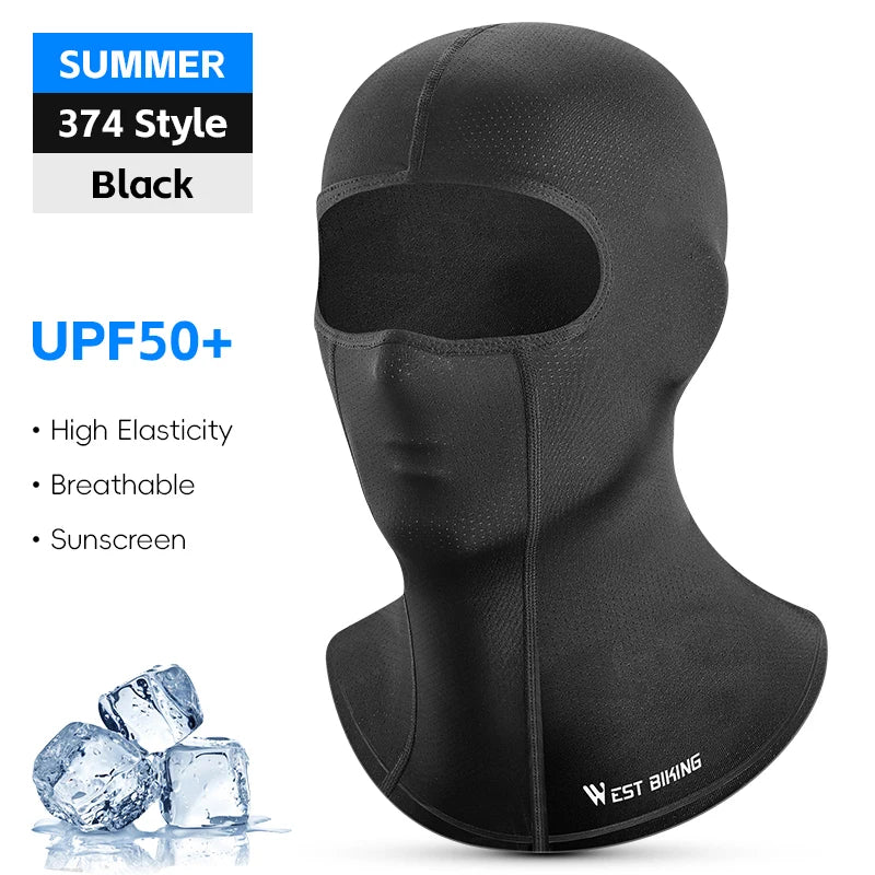 West Biking Balaclava mit UV-Schutz für Outdoor-Aktivitäten