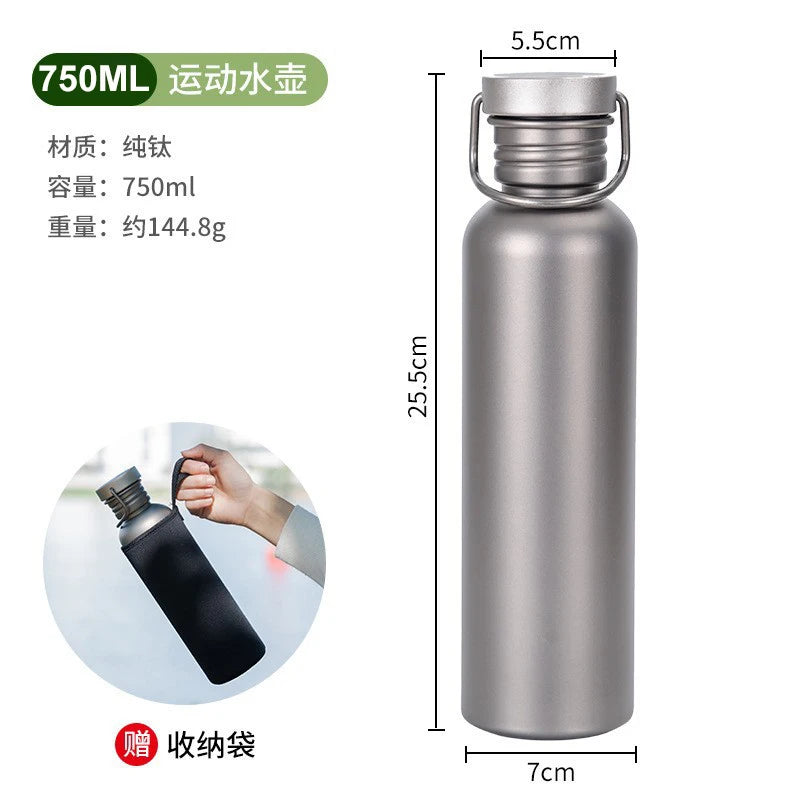 Titan Trinkflasche 600ml/750ml für Outdoor & Camping
