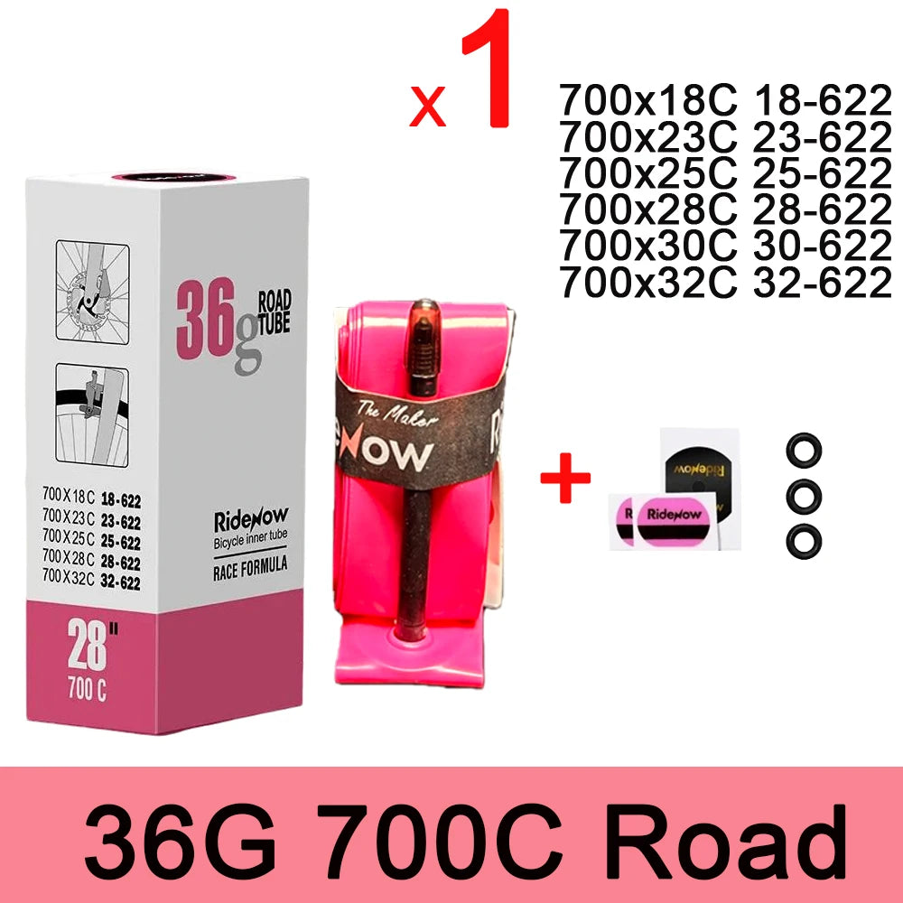 RideNow 700C Fahrradschlauch 36g - Ultralight