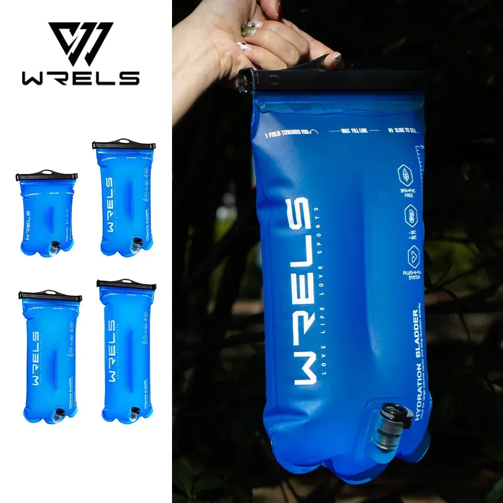 WRELS Trinkblase TPU 2L - Leckfrei, BPA-frei, Geruchlos – clever-campen Camping & Outdoor Schweiz