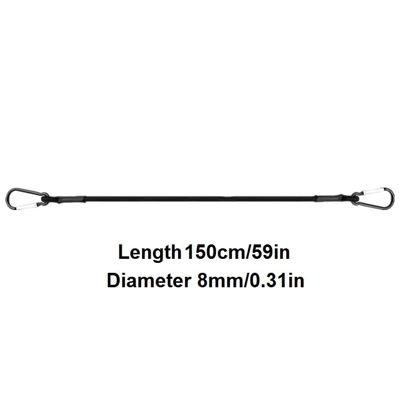 Dehnbare Bungee-Seile 30/60/90/120/150CM mit Haken