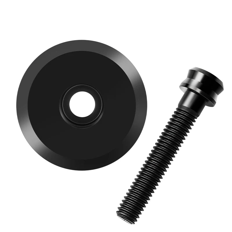 MUQZI Titan Kopfkappe 1-1/8" mit Titan Schraube M6 x 35mm