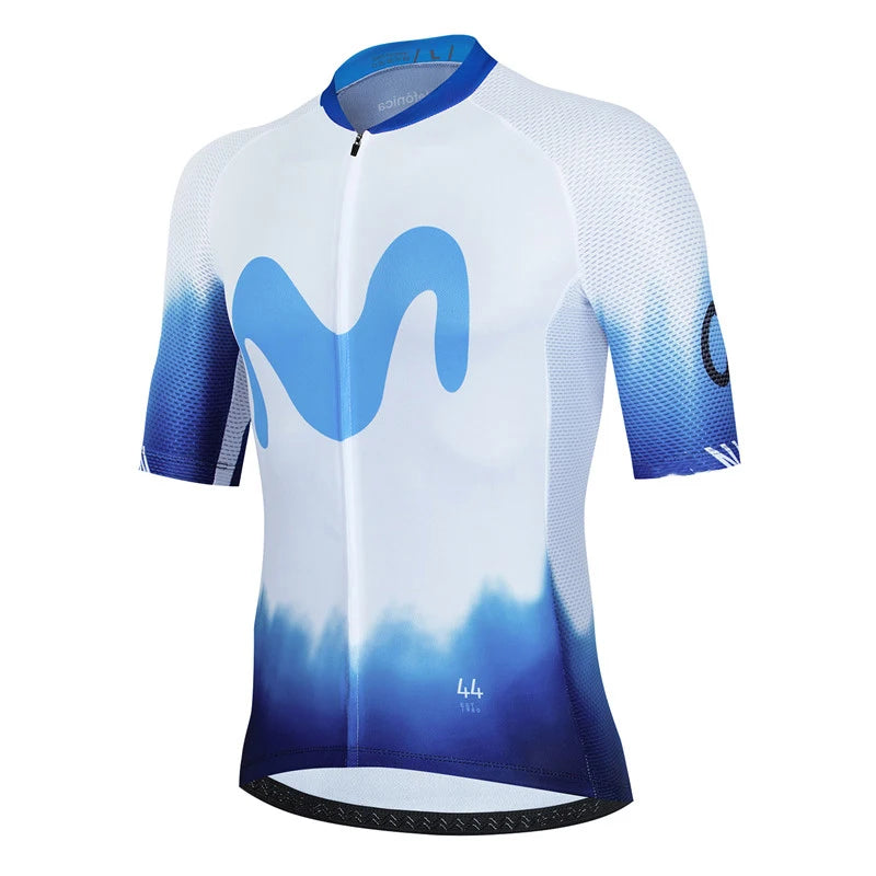 Movistar Fahrradtrikot Set Kurzarm Spanien Herren