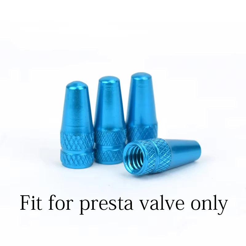 Aluminium Ventilkappen für Presta-Ventile – 8 Farben