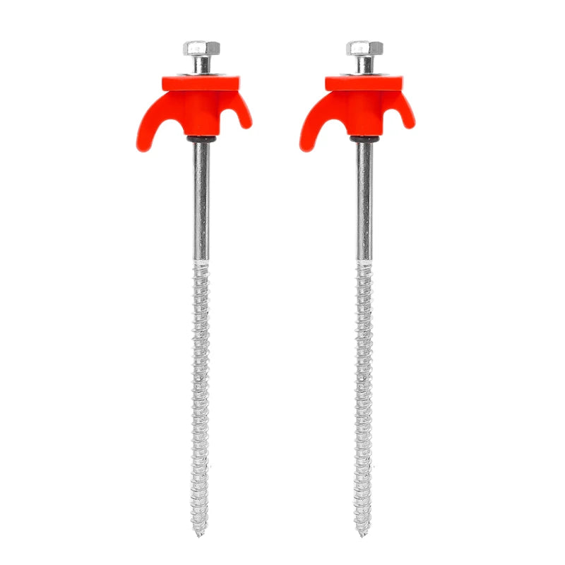 10er Set Schraubheringe für Zelte 20cm