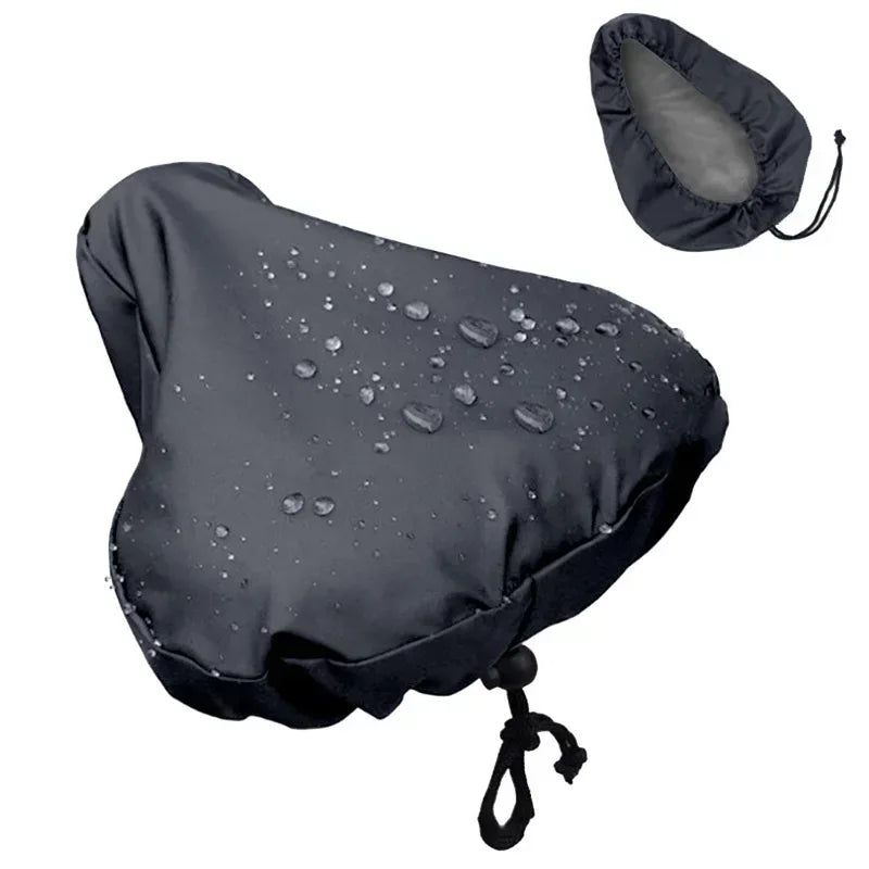 Wasserdichtes Fahrradsattel Regencover mit Kordelzug – clever-campen Camping & Outdoor Schweiz