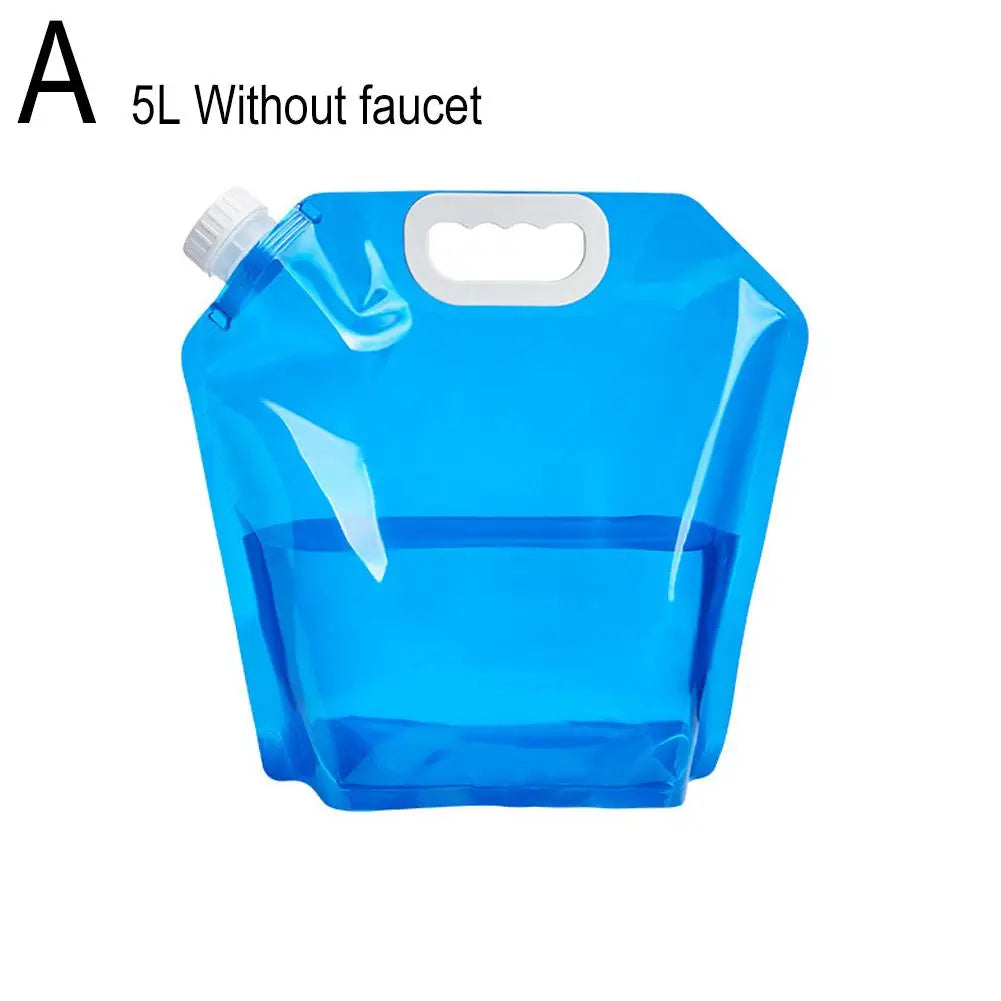 5/10L Faltbare Wasserbeutel für Camping und Outdoor