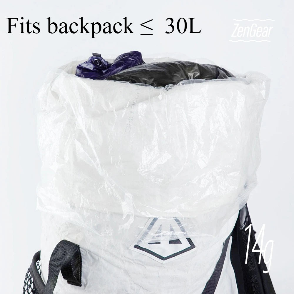 Ultraleichter Packliner aus Polypropylen für Rucksäcke