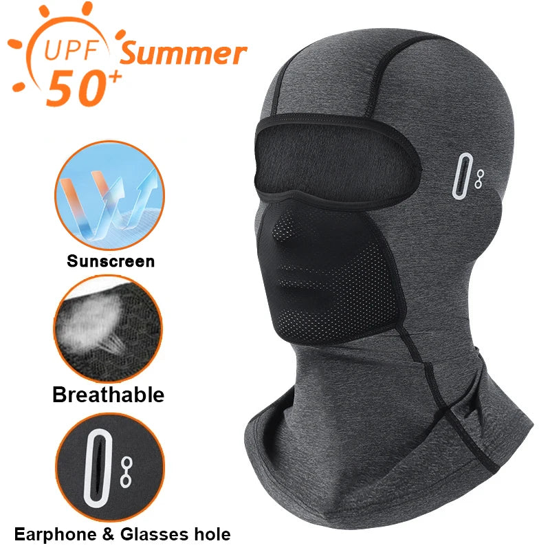 Motorrad-Balaclava mit UV-Schutz für Sommer