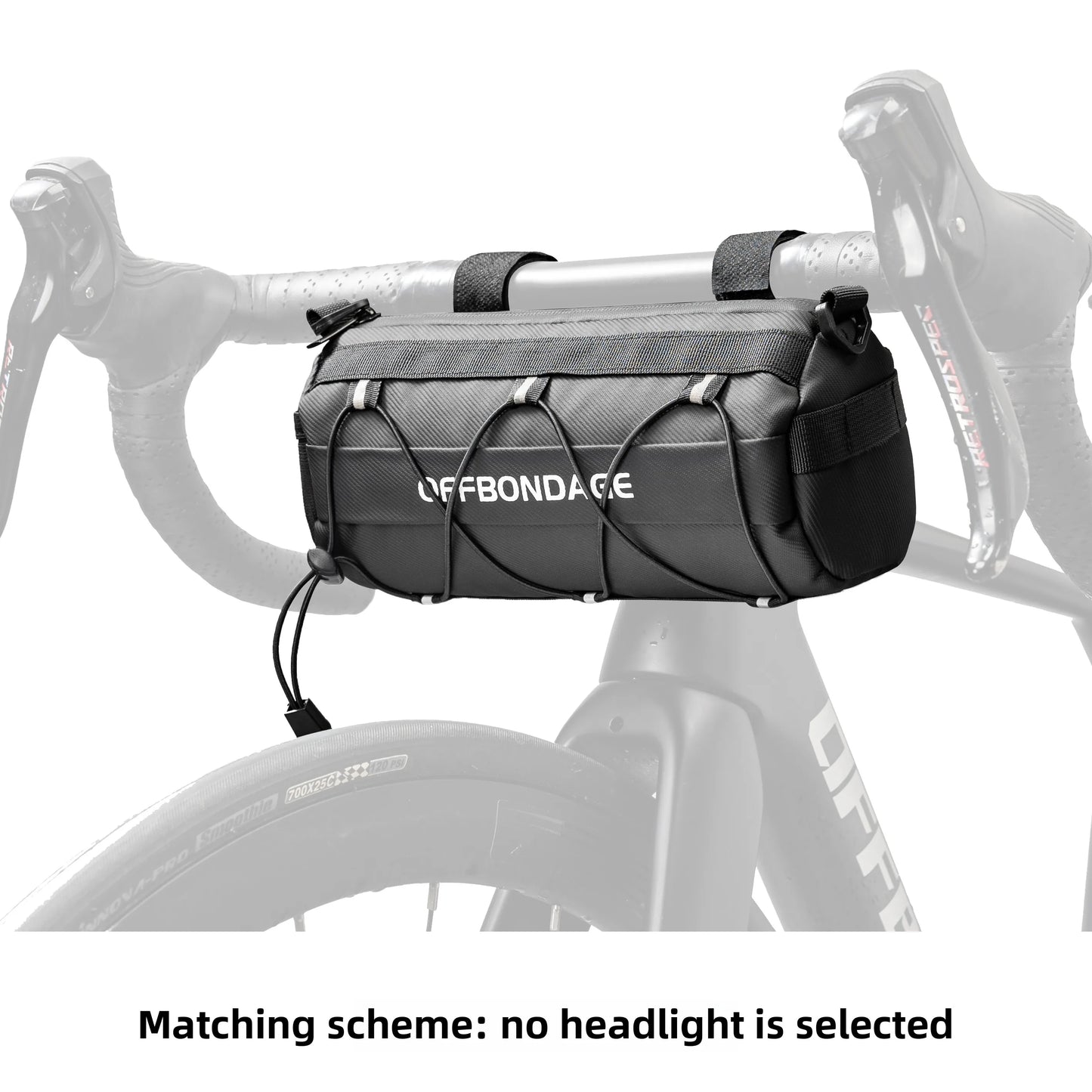 Wasserdichte Fahrradtasche für Lenker mit grossem Stauraum