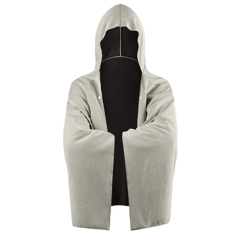 Kühlender Kapuzen-Poncho – 4-in-1 Überwurf