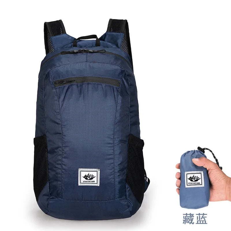 20L Faltbarer Rucksack für Outdoor & Reisen