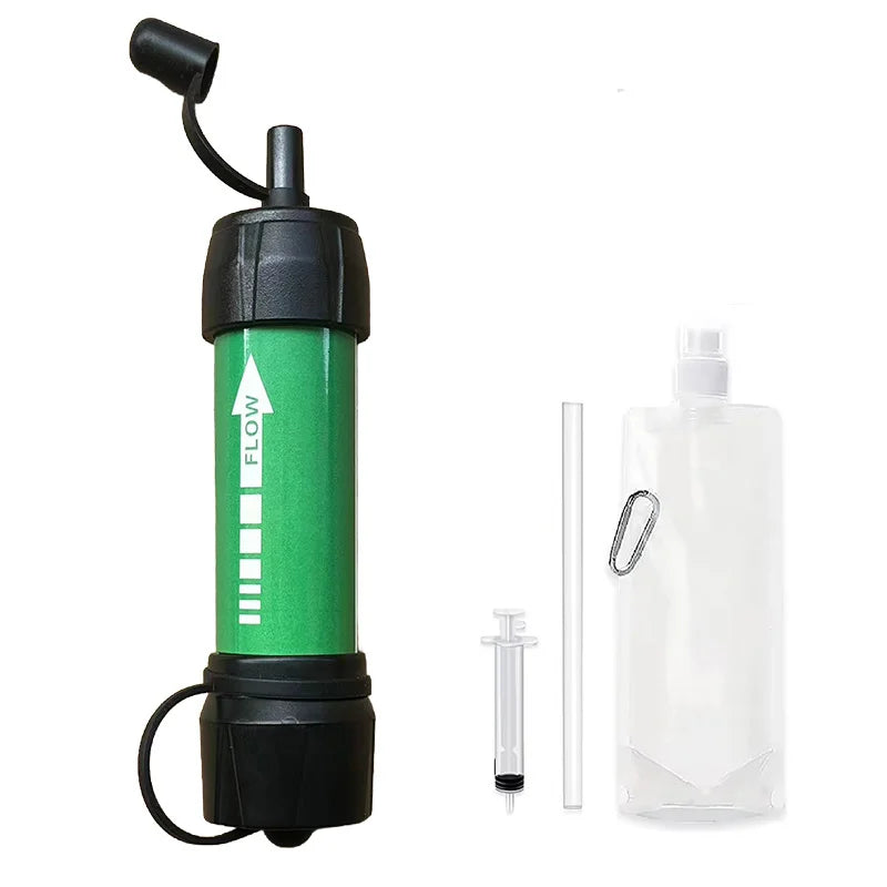 Tragbarer Wasserfilter für Outdoor und Survival