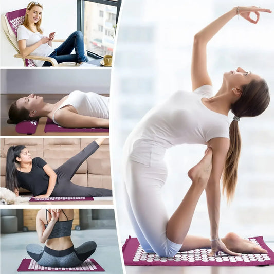 Akupressurmatte & Kissen Set für Entspannung & Yoga – clever-campen Camping & Outdoor Schweiz