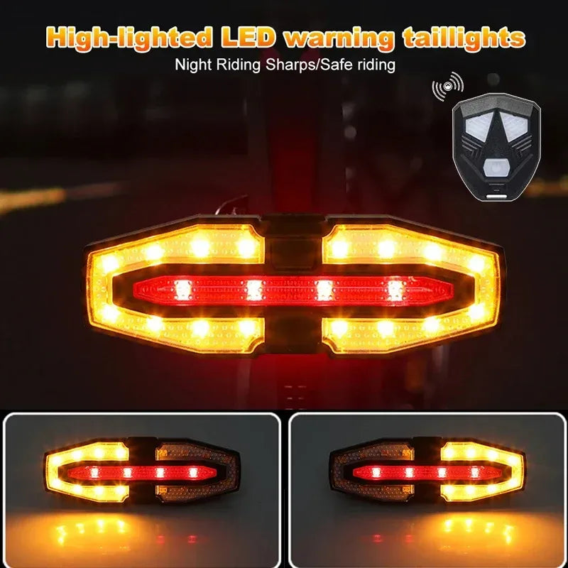 Kabelloses LED-Blinklicht für Fahrräder mit Fernbedienung – clever-campen Camping & Outdoor Schweiz