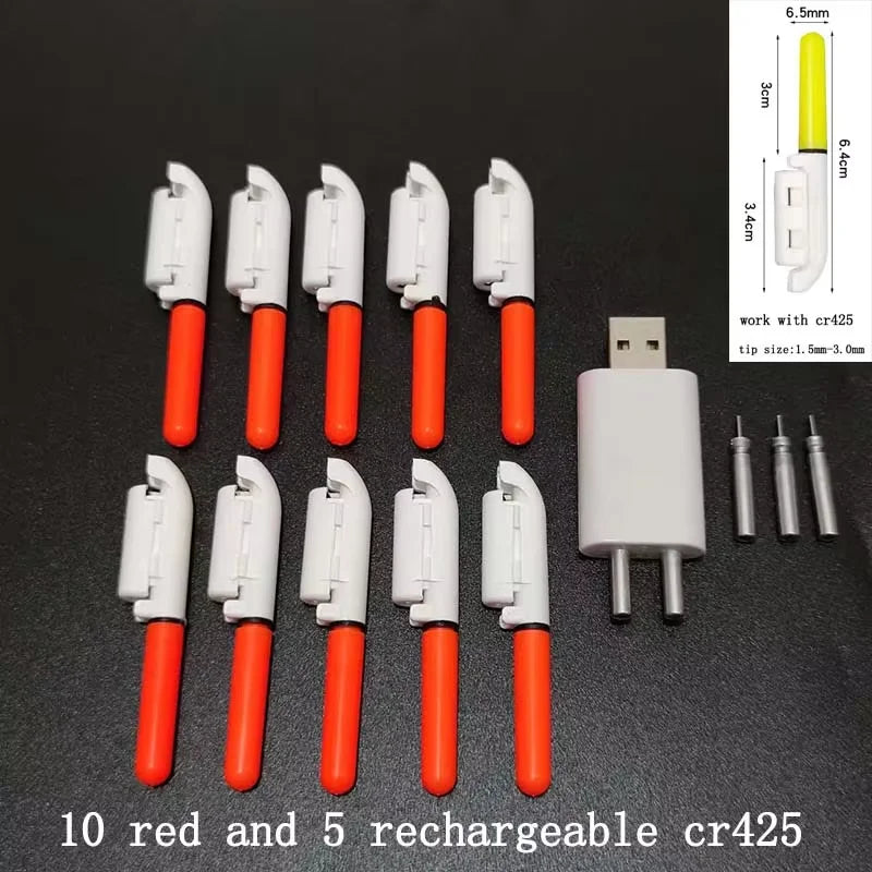 Elektronische Angelstecklampe mit Aufladbarer Batterie