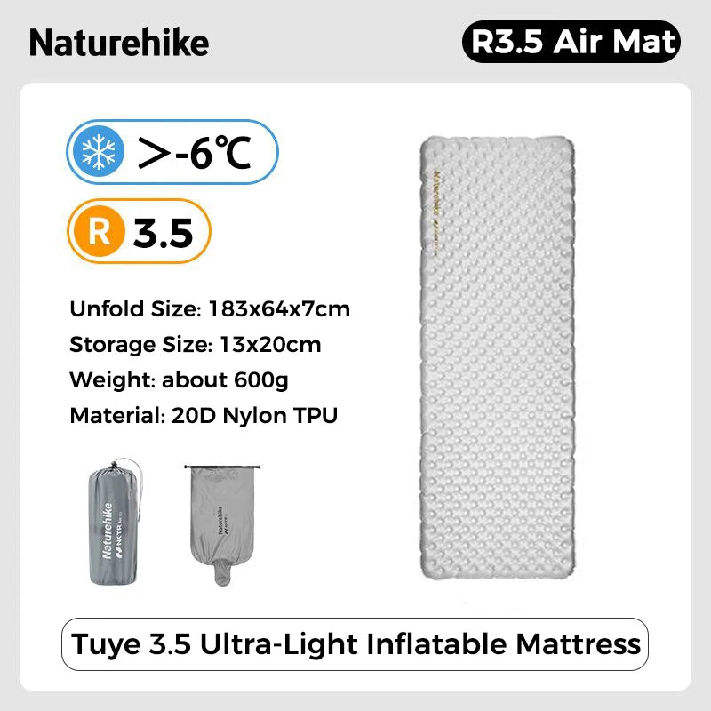 Naturehike 5.8 R-Wert Luftmatratze für Camping