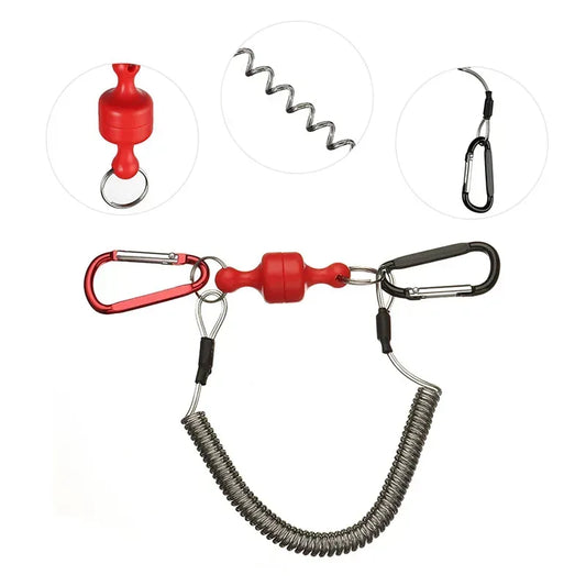 Magnetisches Angelschnur Anti-Verlust Seil für Angler – clever-campen Camping & Outdoor Schweiz