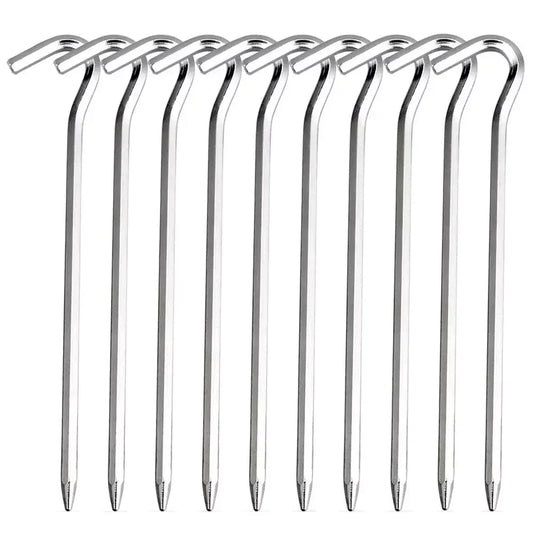 Leichte Zeltpflöcke aus Aluminium 18 cm für Camping – clever-campen Camping & Outdoor Schweiz