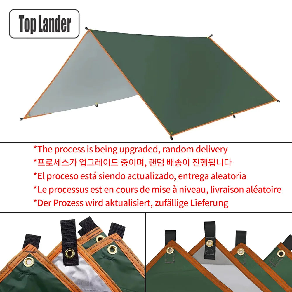 Wasserdichtes Camping Tarp für Outdoor-Aktivitäten