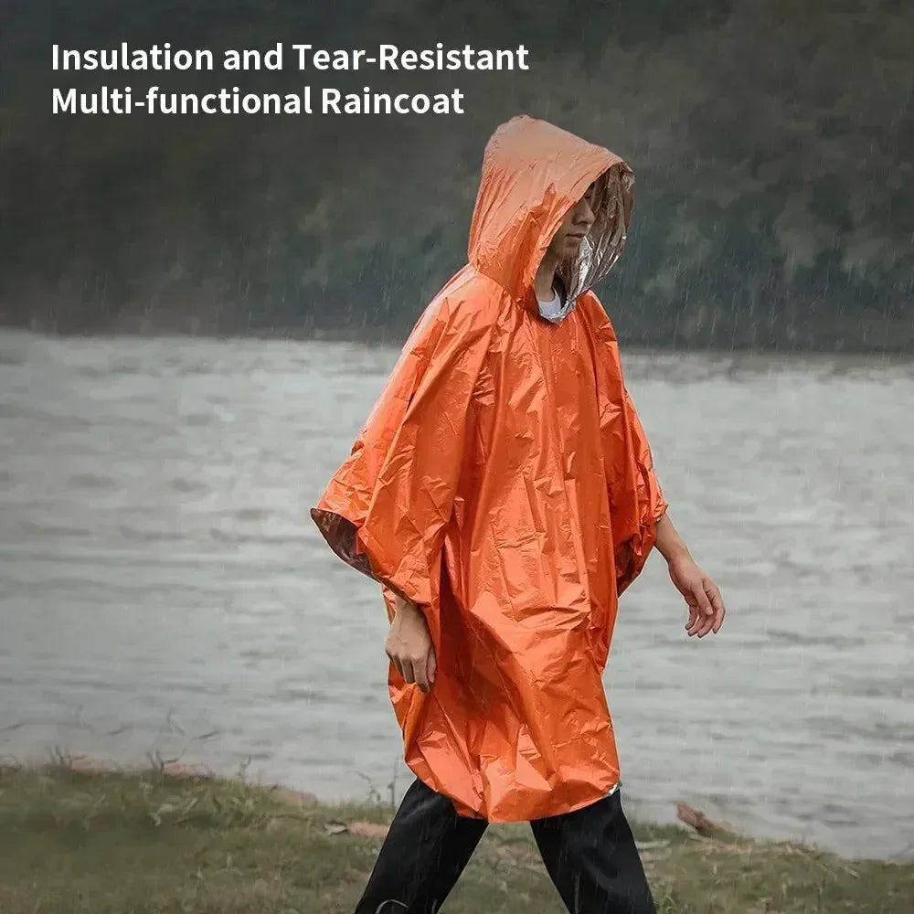 Wasserdichter Notfall-Poncho für Camping und Outdoor – clever-campen Camping & Outdoor Schweiz