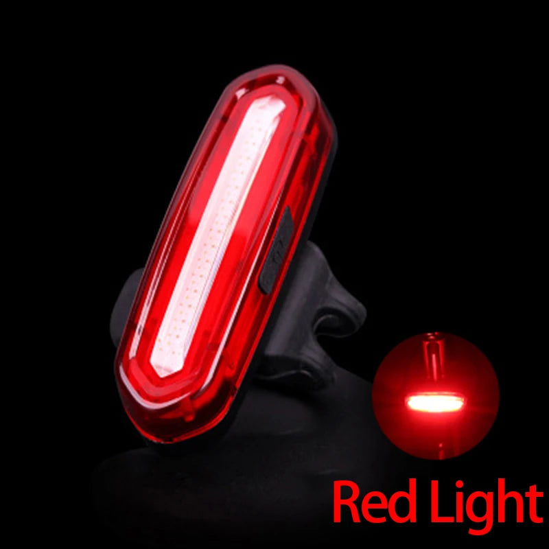 USB Ladefähiges Rücklicht für Fahrräder