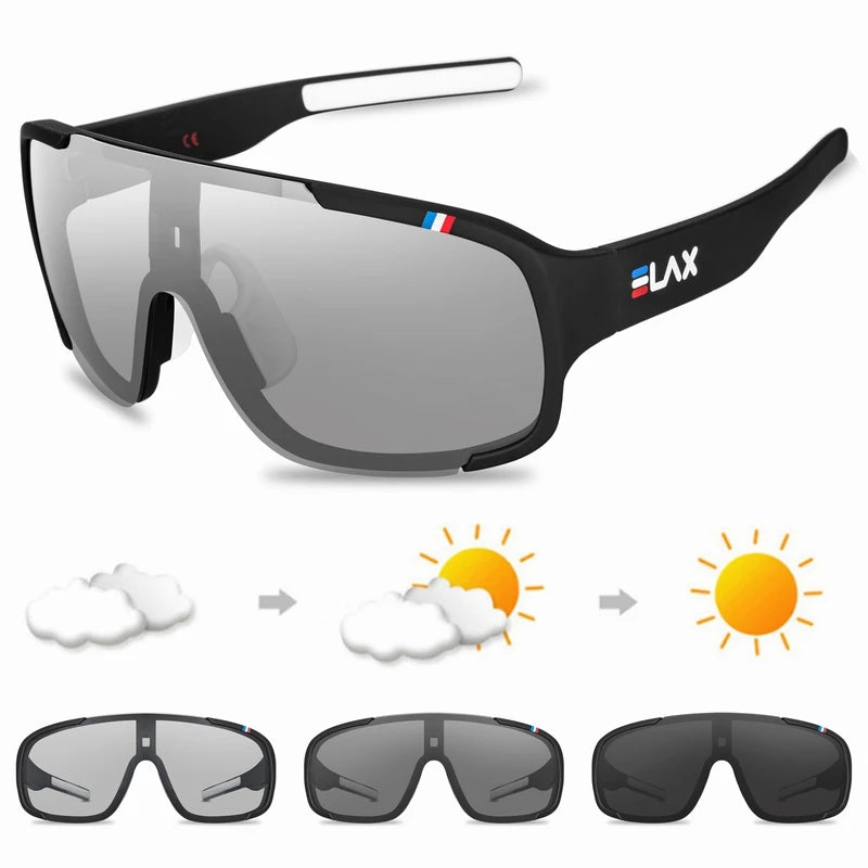 ELAX Polarisierte und photochrome Wander-Sonnenbrillen