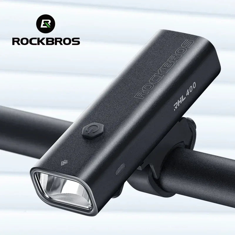 ROCKBROS 400LM LED Fahrradlampe mit Type-C Ladeanschluss – clever-campen Camping & Outdoor Schweiz