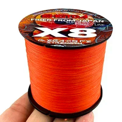 8-Strang Multifilament Angelschnur 300m/500m