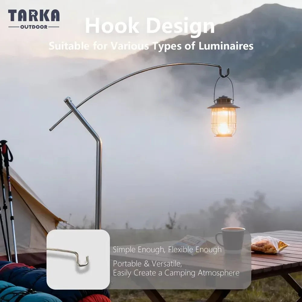 TARKA Abnehmbarer Laternenständer für Camping – clever-campen Camping & Outdoor Schweiz
