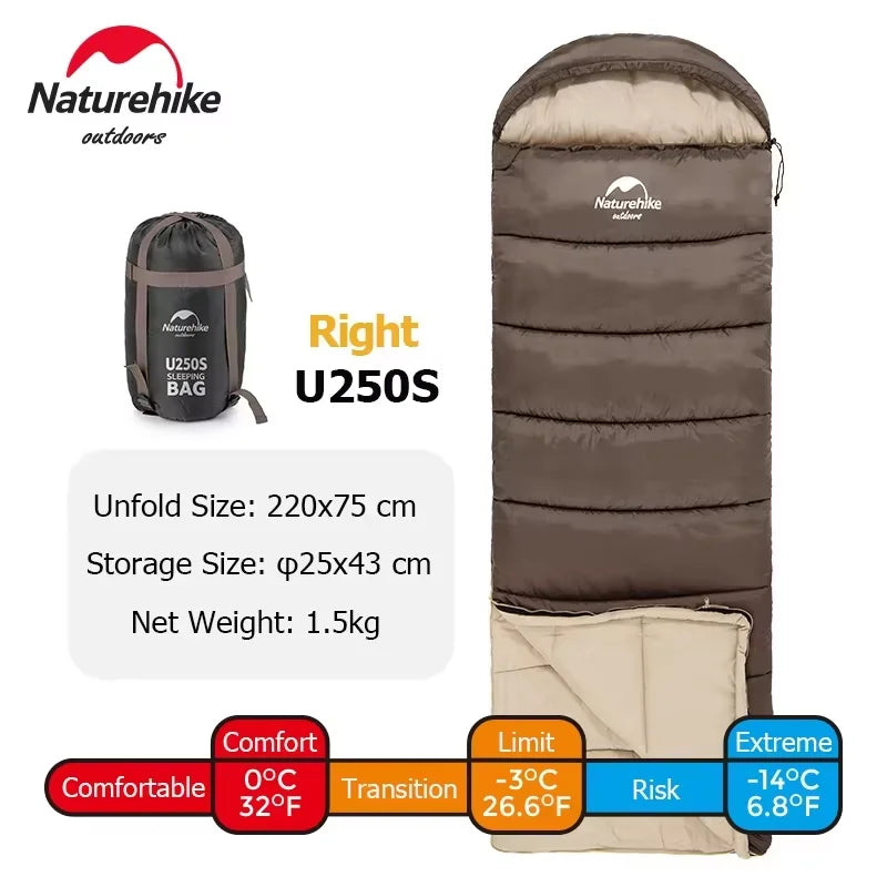 Naturehike Schlafsack Ultralight wasserdicht für Camping