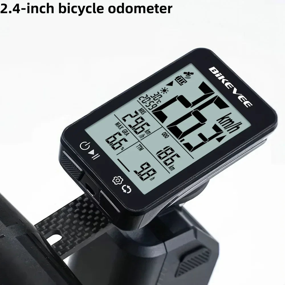 Kabelloser Fahrradcomputer mit 2.4 Zoll LCD-Display – clever-campen Camping & Outdoor Schweiz