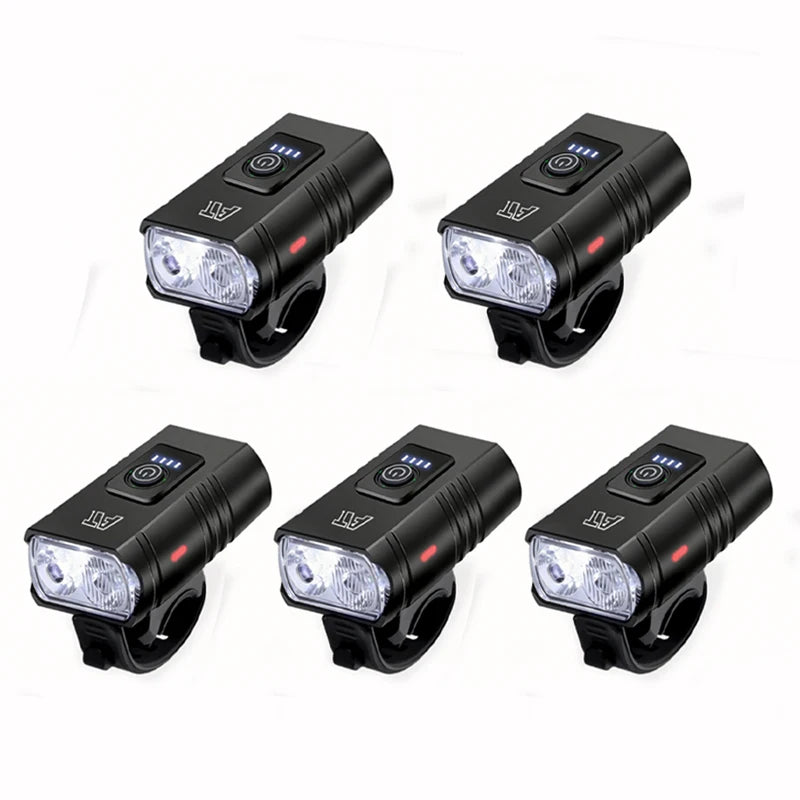LED Velo Frontlicht USB-C aufladbar für MTB & Rennrad