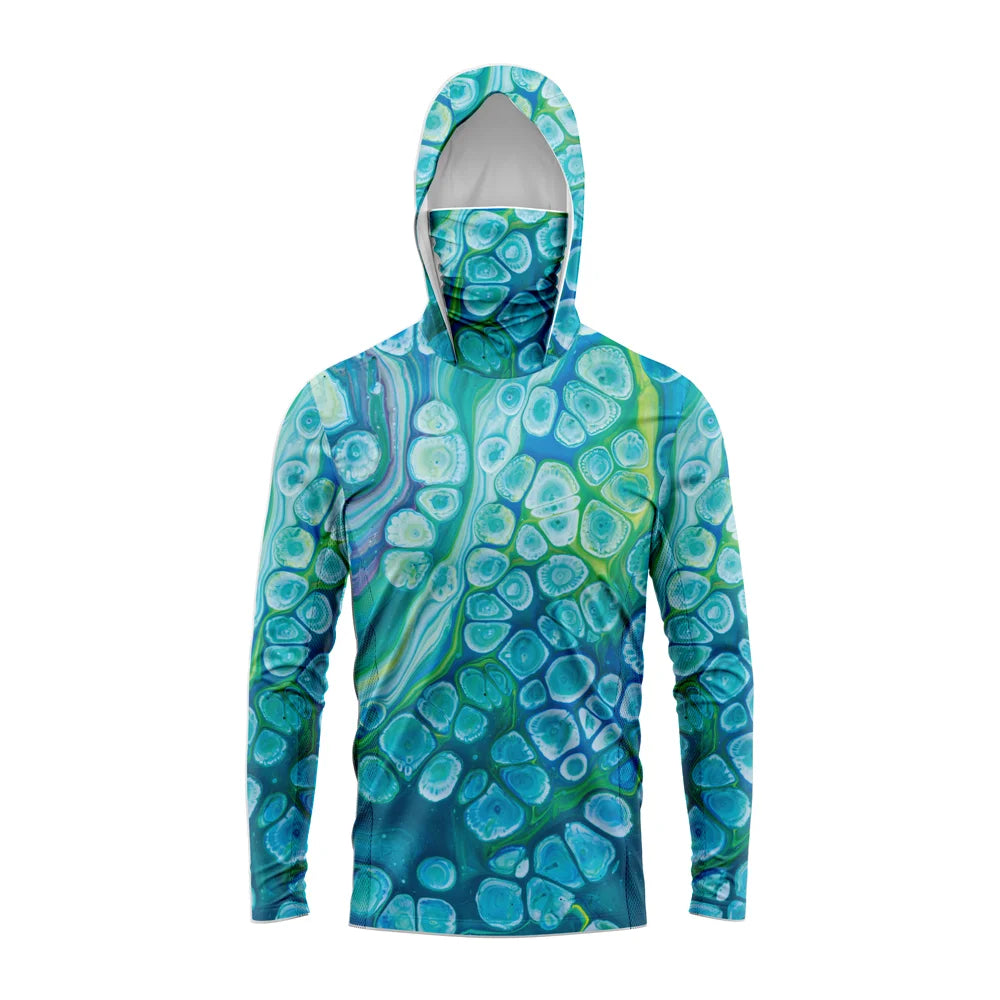 Hooded Fishing Shirt mit UV-Schutz für Angler
