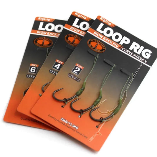 Fertige Loop Rigs für Karpfenangeln – clever-campen Camping & Outdoor Schweiz