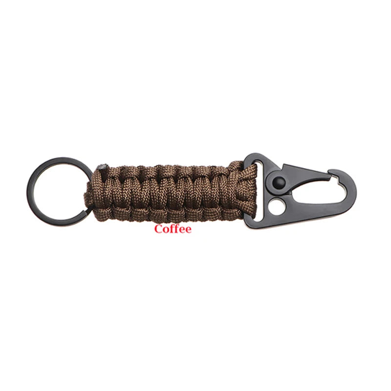 Outdoor Karabiner Schlüsselring mit Paracord