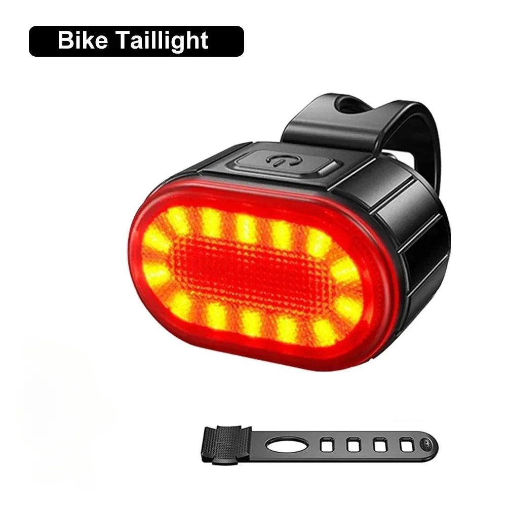 Heinast Fahrradlichter Set - Front- und Rücklicht LED