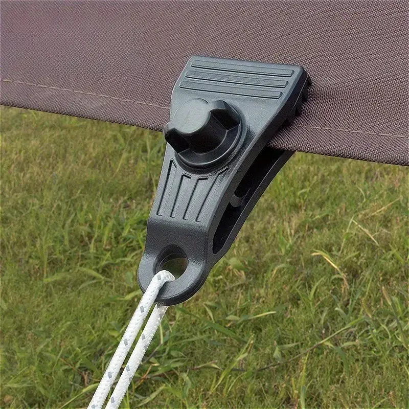 Robuste Tarp Clips für Zeltzubehör – Windfeste Halterungen – clever-campen Camping & Outdoor Schweiz