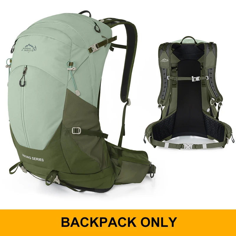 Wasserdichter Rucksack für Wanderungen mit Regenhülle