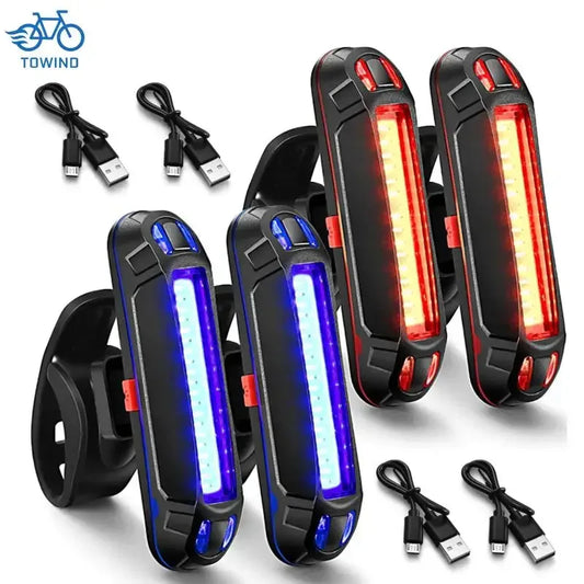 Wasserdichtes USB wiederaufladbares Fahrrad Rücklicht – clever-campen Camping & Outdoor Schweiz