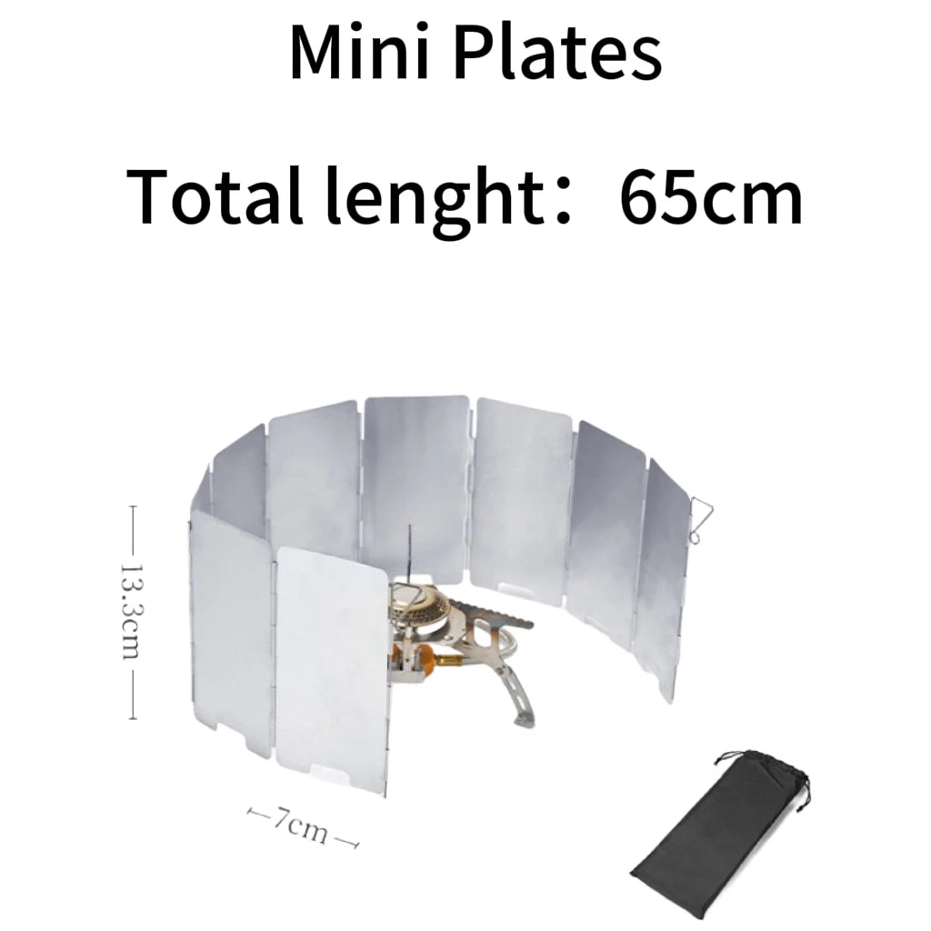 Portabler Mini-Aluminium-Alkoholkocher – aus Metall