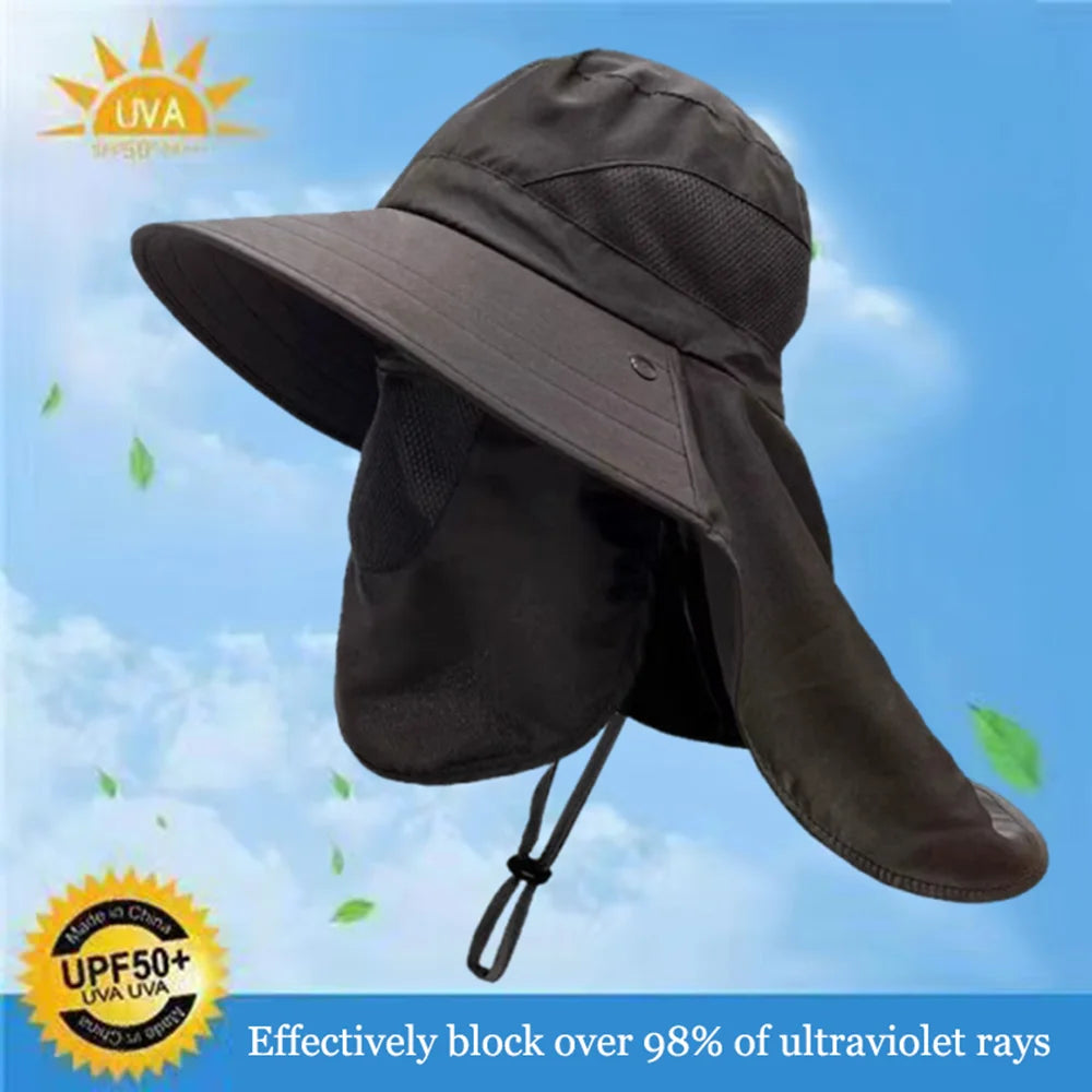 Wander-Cap mit UV-Schutz und Nackenklappe für Outdoor
