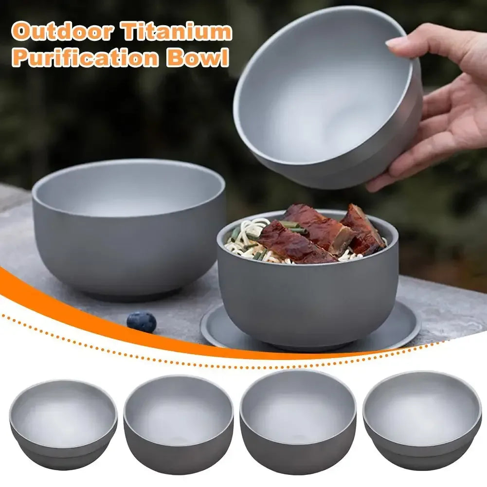 Titanium Purification Bowl für Outdoor & Camping – clever-campen Camping & Outdoor Schweiz